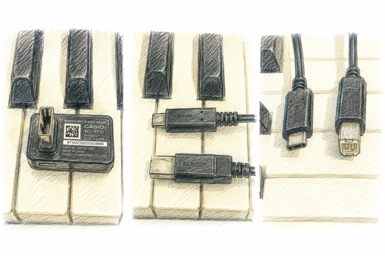 MIDI connection
